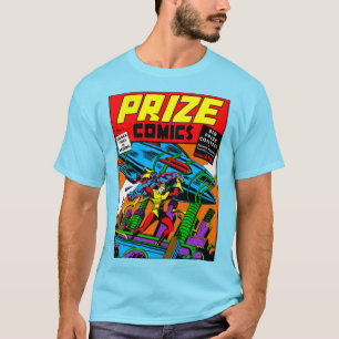Classic 1940er Jahre PRIZE Comic T - Shirt