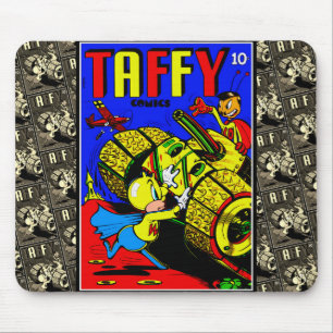 Classic 1940's TAFFY Comics Mousepad