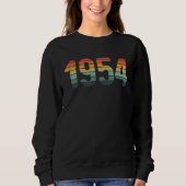 Classic 1954 BDay Vintage Sunset Sweatshirt (Vorderseite)