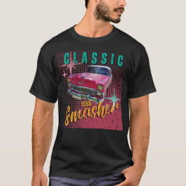 Classic 1955 Smasher Cool Vintage Car Design T-Shirt