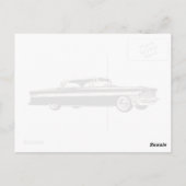 Classic 1956 Packard Clipper Postkarte (Rückseite)