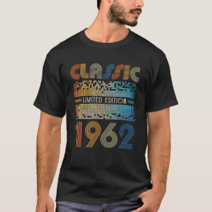 Classic 1962 Limited Edition Music Lover Geboren i T-Shirt