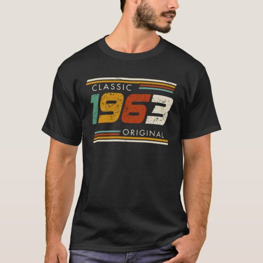 Classic 1963 Original Vintag T-Shirt (Vorderseite)