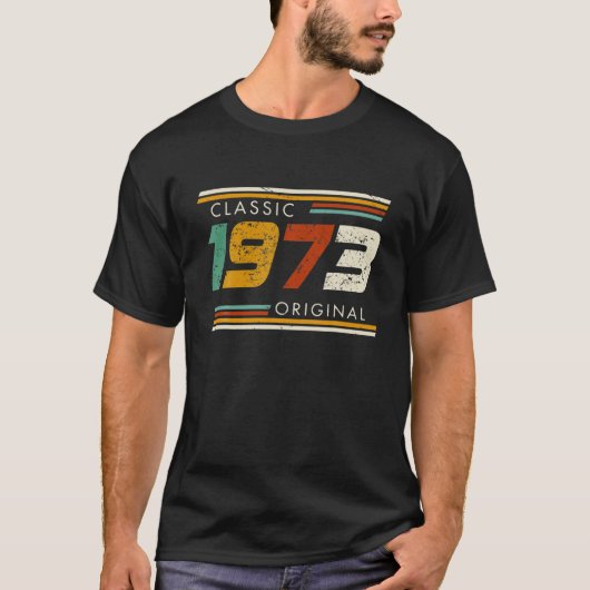 Classic 1973 Original Vintag T-Shirt (Vorderseite)