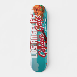 Classic 1980er L.A Golden Gate Video Box Art Skateboard