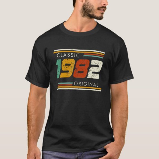 Classic 1982 Original Vintage T-Shirt (Vorderseite)