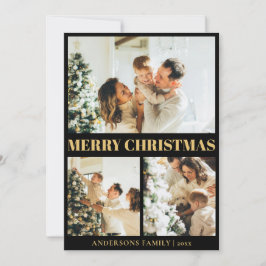 Classic 1 Foto Typografie Frohe Weihnachten