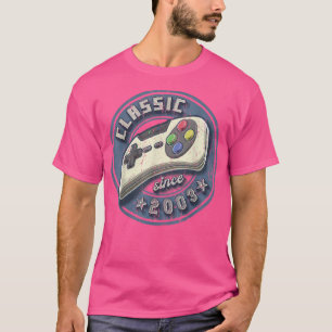 Classic 2003 19. Geburtstag Retro Video Game Contr T-Shirt