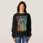 Classic 2009 13. Geburtstag Videospielcontroller G Sweatshirt (Vorne ganz)
