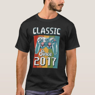 Classic 2017 5. Geburtstag Videospielcontroller Ga T-Shirt