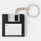 Classic 3.5" Diskettenlaufwerk-Schlüsselanhänger Schlüsselanhänger (Rückseite)