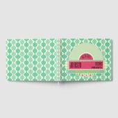 Classic 50er Diner Jukebox Wedding Guest Book Gästebuch (Voll)