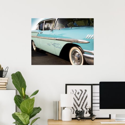 Classic 58 Chevy Poster (Heimbüro)
