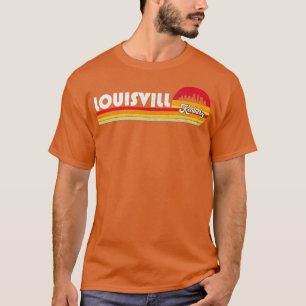 Classic 70er 80er Souvenir Vintag Retro Louisville T-Shirt