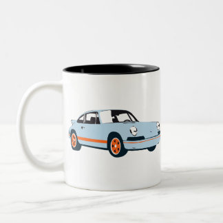 Classic 911 Racing Livery Zweifarbige Tasse
