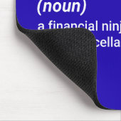 Classic Accountant Joke Mousepad (Ecke)
