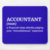 Classic Accountant Joke Mousepad (Vorne)