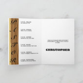 Classic Aged Paper Pastor Appreciation Card Karte (Innenseite)