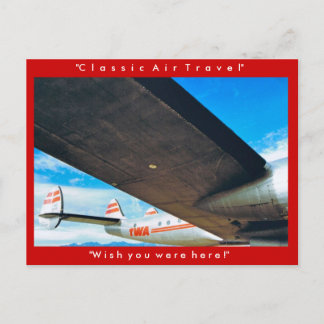 "Classic Air Travel" Postkarte