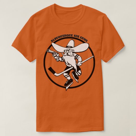 Classic Albuquerque Six Guns Hockey 1973 1 T-Shirt (Design vorne)