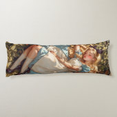 Classic Alice träumt von Wonderland Seitenschläferkissen (Rückseite)