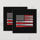 Classic American Baseball Flag - Vintager Baseball (Vorne/Hinten)
