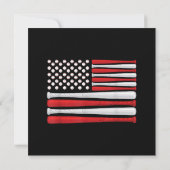 Classic American Baseball Flag - Vintager Baseball (Rückseite)