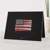 Classic American Baseball Flag - Vintager Baseball Karte (Rückseite)