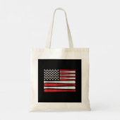 Classic American Baseball Flag - Vintager Baseball Tragetasche (Rückseite)