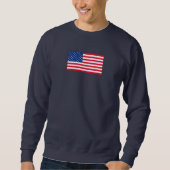 Classic American Flag Sweatshirt Gift (Vorderseite)