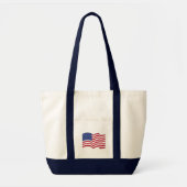 Classic American Flag Tote Bag Tragetasche (Vorne)