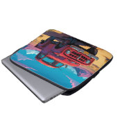 Classic American Lieferwagen Electronics Bag Laptopschutzhülle (Vorne Knopf)
