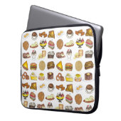 Classic American Lunch Counter Greasy Spoon Diner Laptopschutzhülle (Vorderseite Links)