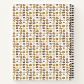 Classic American Lunch Counter Greasy Spoon Diner Notizblock (Rückseite)