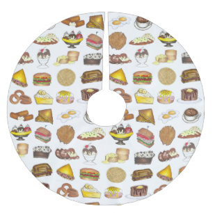 Classic American Lunch Counter Greasy Spoon Diner Polyester Weihnachtsbaumdecke