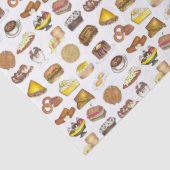 Classic American Lunch Counter Greasy Spoon Diner Seidenpapier (Detail)