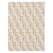 Classic American Lunch Counter Greasy Spoon Diner Tischdecke (Vorderseite)