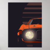 Classic American Muscle Poster (Vorne)