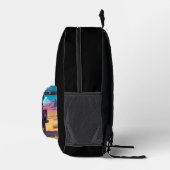 Classic American Pickup Bedruckter Rucksack (Rechts)