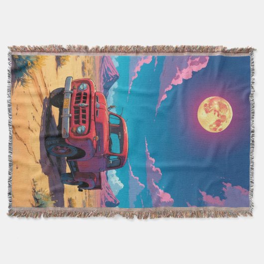 Classic American Pickup Decke (Vorderseite)