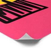 Classic American Tattoo Design Poster (Ecke)