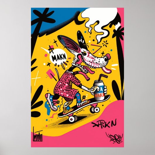 Classic American Tattoo Design Poster (Vorne)