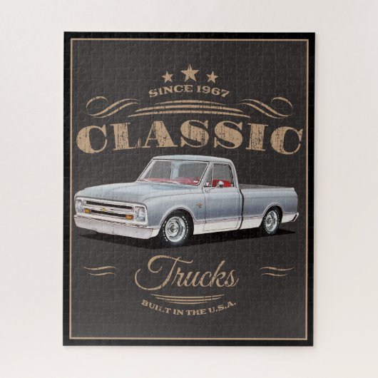Classic American Trucks Puzzle (Vertikal)