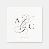 Classic Ampersand Napkins Serviette (Vorderseite)