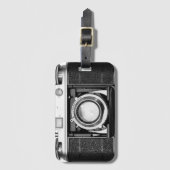 CLASSIC ANALOG 35mm FOTOGRAFISCHE KAMERA Gepäckanhänger (Vorderseite Vertikal)