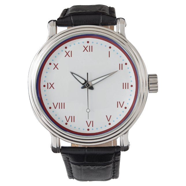 Classic and Elegant Roman Numeral Armbanduhr (Vorderseite)