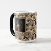 Classic Anemones Print Photo Keepsake Verwandlungstasse (Vorderseite Links)