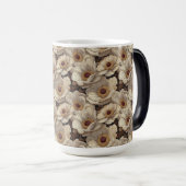 Classic Anemones Print Photo Keepsake Verwandlungstasse (VorderseiteRechts)