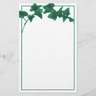 Classic Aquarell Green English Ivy Briefpapier