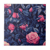 Classic Art Deco Rose Fliesen für Innenböden (Vorderseite)